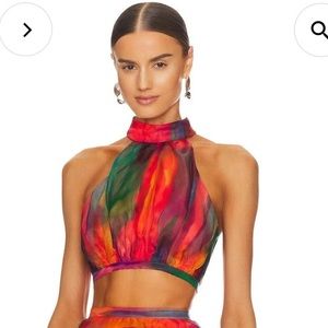 YAURA Faari Crop Top in Aquarelle Print

Color:Aquarelle Print